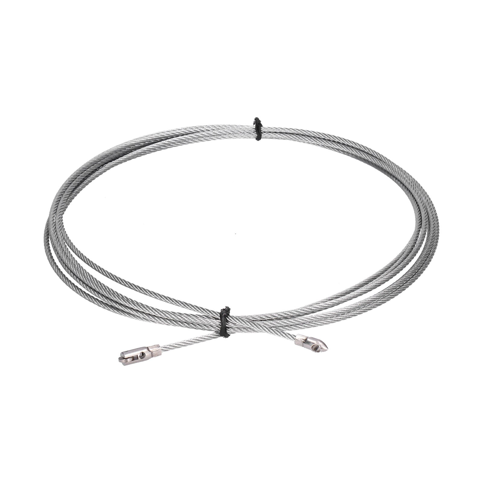 Steel Wire Strands Cord 0.4mmDiameter High Tensile Strength for Elevator Precision Instrument(10m/10.94yd )