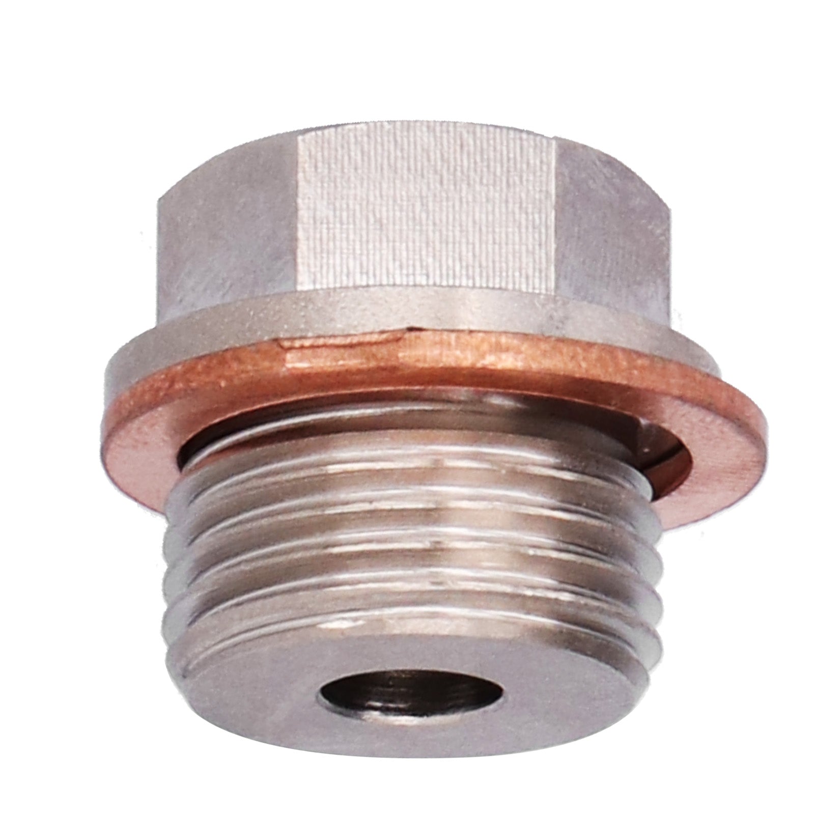 Sensor Adapter M18x1.5 to 1/8NPT Thread Exhaust Water Temperature Sensor Fitting with Gasket