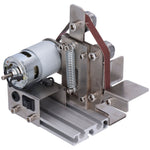 Polishing Grinding Machine Aluminum Alloy DIY Small Mini Electrical Tools AC 110‑240VAU Plug