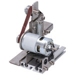 Polishing Grinding Machine Aluminum Alloy DIY Small Mini Electrical Tools AC 110‑240VAU Plug