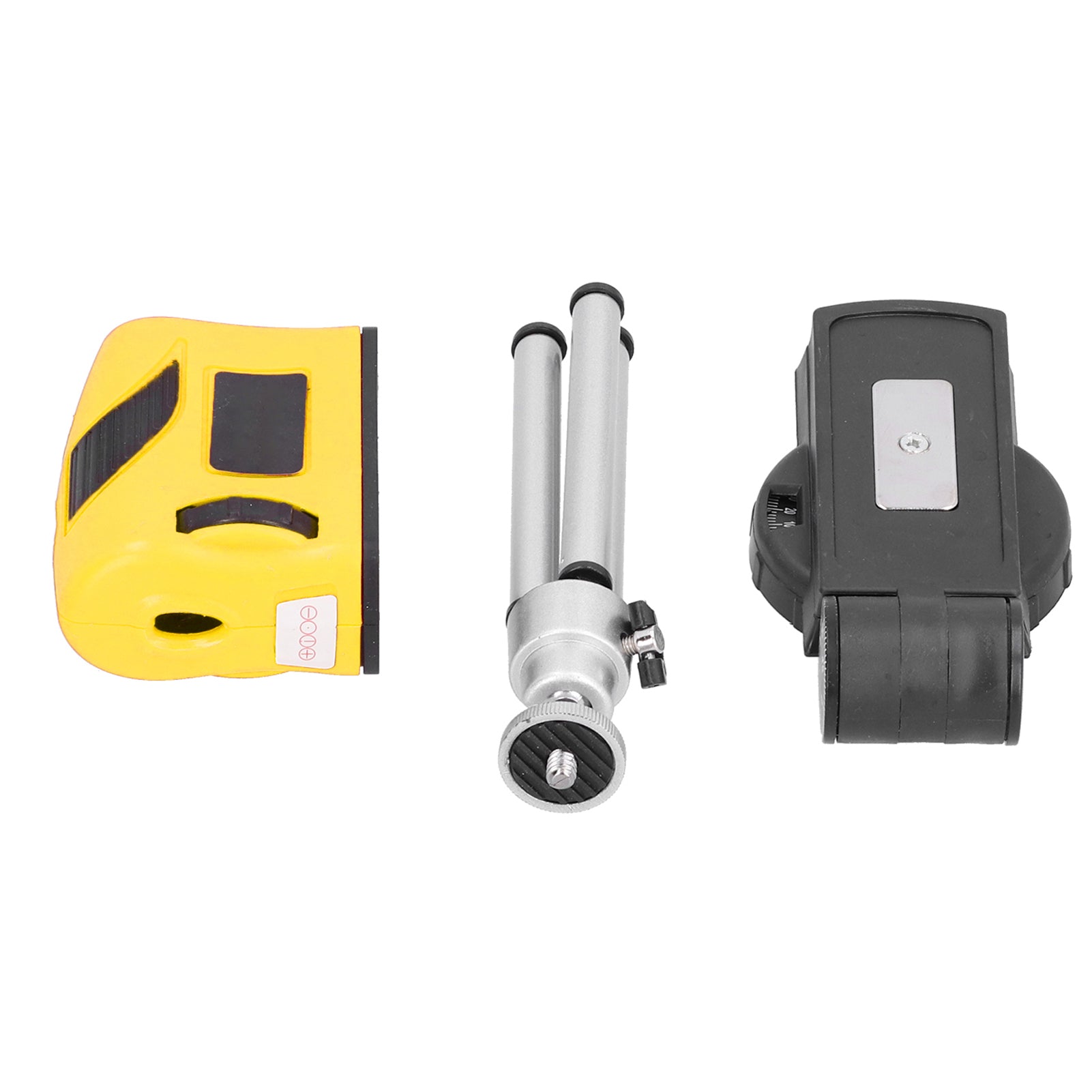 Red Beam Level Tool Durable ABS Convenient Practical Measurement Equipment with Base TripodYellow