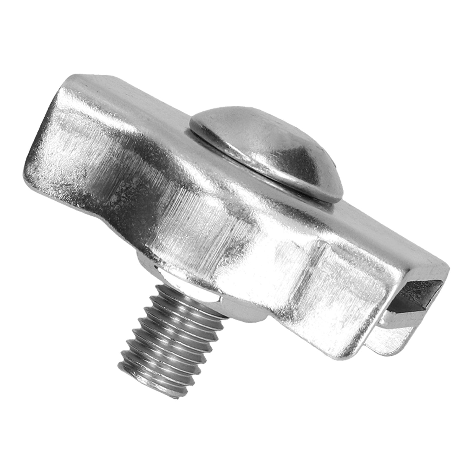 Simplex Wire Rope Clips Stainless Steel Cable Clamps Simple Grip Caliper Single Locking Device5Pcs M10