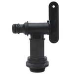 IBC Tote Tank Adapter Nozzle Drain Hose Faucet Connector Tap Fitting Part AccessoryPlastic Threaded Connector