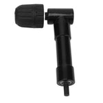 Cordless Drill Attachment Adapter 90 Degree Handle Right Angle Hand Tight Chuck 3 Jaw