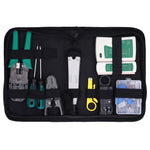 Network Cable Tool Wire Cutter Stripper Pliers Repair Maintenance Set Kit for Testing