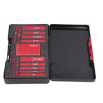 15pcs Setup Blocks Laser Engraved Size Aluminum Alloy High Strength Height Gauge Set for WoodworkingRed