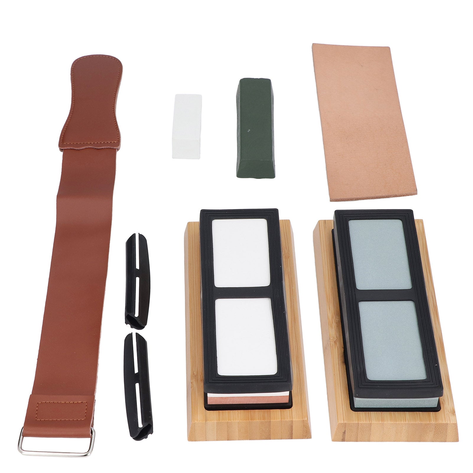 14Pcs/Set Whetstone Sharpening Stone Kit 400/1000 3000/8000 Whetstone Professional Knife Sharpening Stone Set