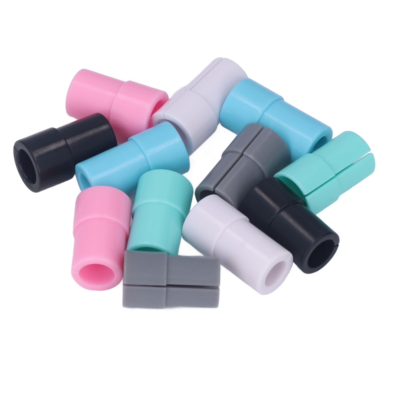 12Pcs Pen Adapter Holder ABS 6 Colours Tool Accessory Set Kit for Sharpie for Cricut