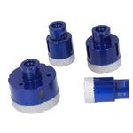 Diamond Hole Saw Kit Drill Brazed Core Bits 35 40 50 68mm M14 Thread for Glass Ceramic Granite