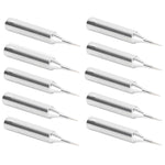 10 Pcs Solder Iron Tip Replacement Solder Station Soldering Iron Tool Universal Internal Heating Soldering Tip I Type(Pointed Head)