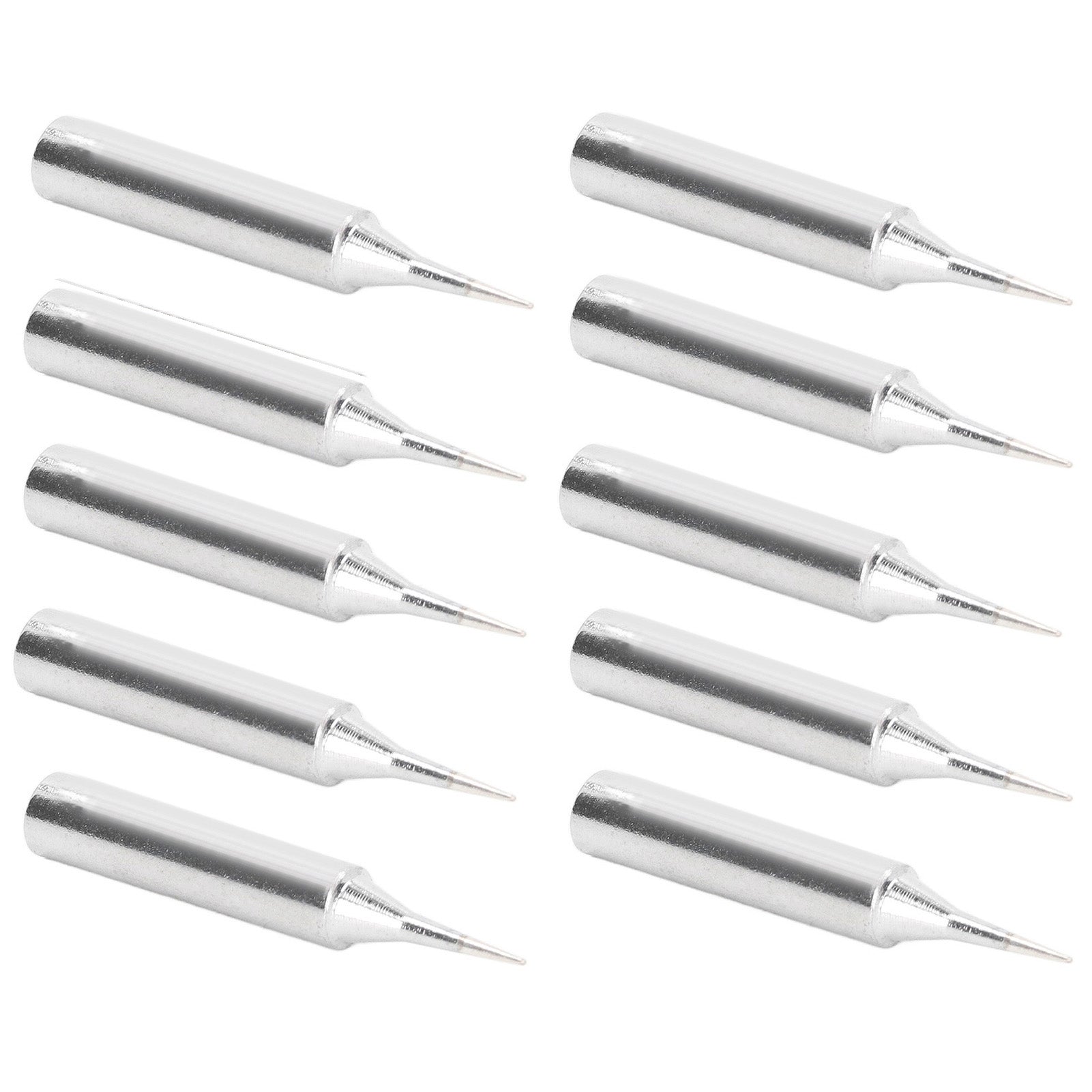 10 Pcs Solder Iron Tip Replacement Solder Station Soldering Iron Tool Universal Internal Heating Soldering Tip I Type(Pointed Head)