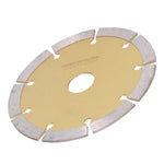 Segmented Diamond Saw Blade Ultra Thin Tooth Circular Diamond Cutting Wheel Saw Blade for Tile Granite Marble Ceramic 125mm/4.9in