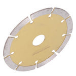 Segmented Diamond Saw Blade Ultra Thin Tooth Circular Diamond Cutting Wheel Saw Blade for Tile Granite Marble Ceramic 125mm/4.9in