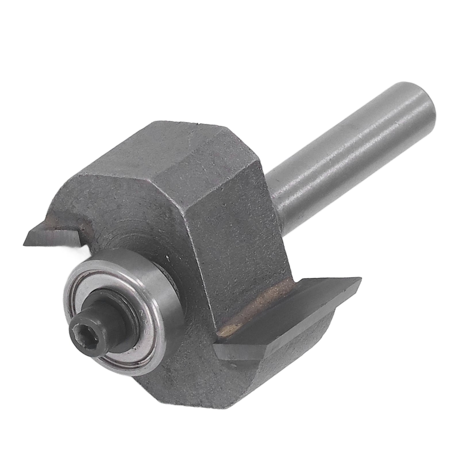 T Type Router Bit Ball Shaped 1/4 Shank Tungsten Alloy PTFE Coating Woodworking Milling Cutter