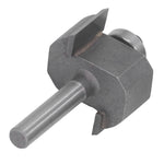 T Type Router Bit Ball Shaped 1/4 Shank Tungsten Alloy PTFE Coating Woodworking Milling Cutter