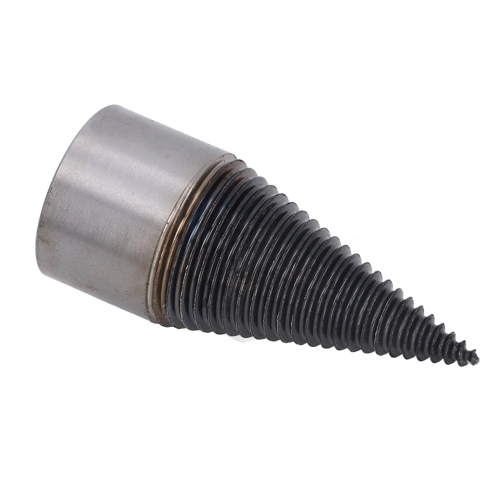 Firewood Bit Ti Coating Carbon Steel Efficient Cutting Wood Splitter Drill Bit with 3 Shank Dia 42mm L 100mm