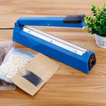 PFS‑300 400W Manual Heat Sealer Sealing Machine 12in Impulse Plastic Packaging Bag Sealer Prise EU 220V