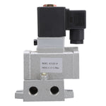 Pneumatic Solenoid Valve 2 Position 3 Way Electric Controller G1/4in K23JD‑8 10 HzDC24V
