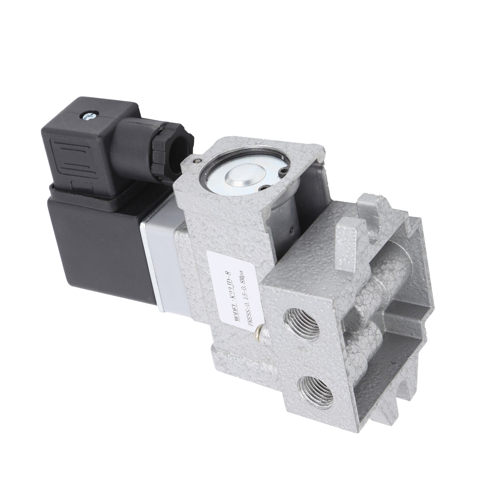 Pneumatic Solenoid Valve 2 Position 3 Way Electric Controller G1/4in K23JD‑8 10 HzDC24V