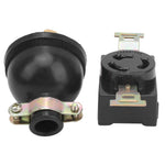 Generator 3-Hole Socket Plug SinglePhase Copper Diesel Engine Accessories 3/5/6.5/8KW AC220V