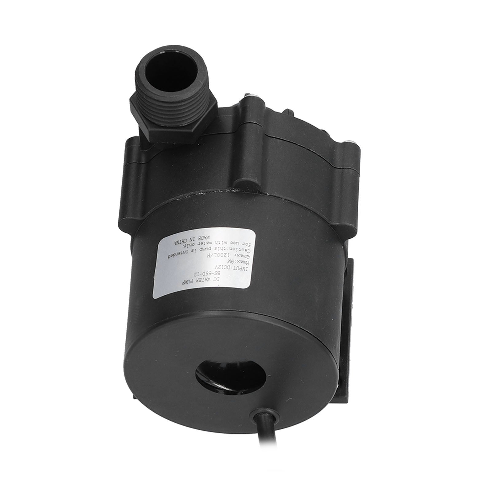 Water Pump BS‑55D DC12V Mini Low Noise Waterproof 20000 Hours Service Life DC Bath Boost Pump