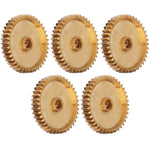 5 Pcs Metal Gears 24 Internal Tooth Spline Excellent Ductility Resistance Industrial Robot Parts for Speed Matching4305-0024-0040