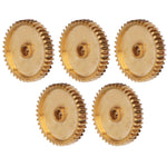 5 Pcs Metal Gears 24 Internal Tooth Spline Excellent Ductility Resistance Industrial Robot Parts for Speed Matching4305-0024-0040