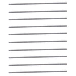 4808 Series M4 Rod Bar Studs Wear Resistant Durable High Hardness Stainless Steel Threaded Rods4808-0004-0090