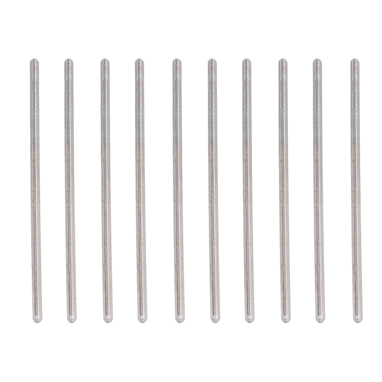 4808 Series M4 Rod Bar Studs Wear Resistant Durable High Hardness Stainless Steel Threaded Rods4808-0004-0090