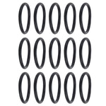 15Pcs Round Rubber Motor Belt Nitrile Rubber O Rings 5mm Diameter for Mechanical Equipment Transmission Parts5405-0005-0214