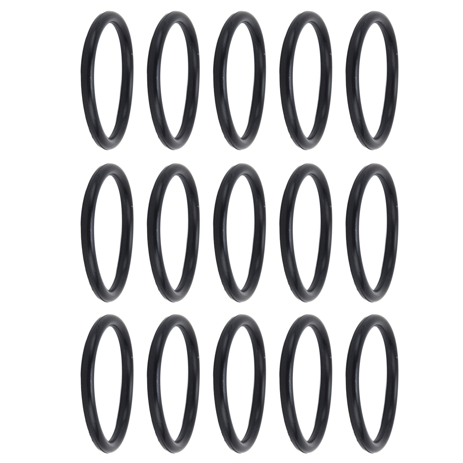 15Pcs Round Rubber Motor Belt Nitrile Rubber O Rings 5mm Diameter for Mechanical Equipment Transmission Parts5405-0005-0214