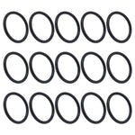 15Pcs Round Rubber Motor Belt Nitrile Rubber O Rings 5mm Diameter for Mechanical Equipment Transmission Parts5405-0005-0214