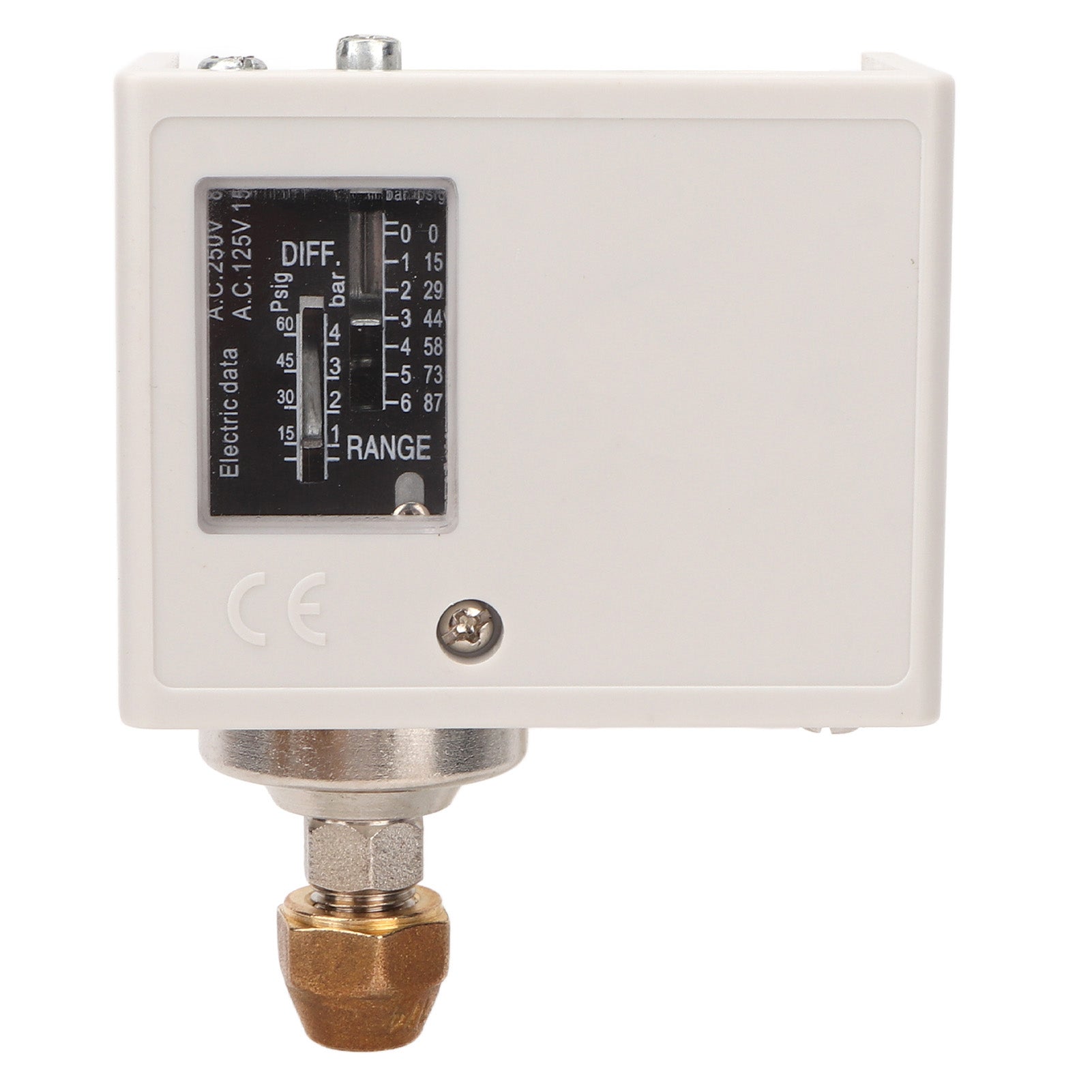 Air Pressure Switch Compressor Boiler Dryer Controller Heavy Duty 6kg AC125V