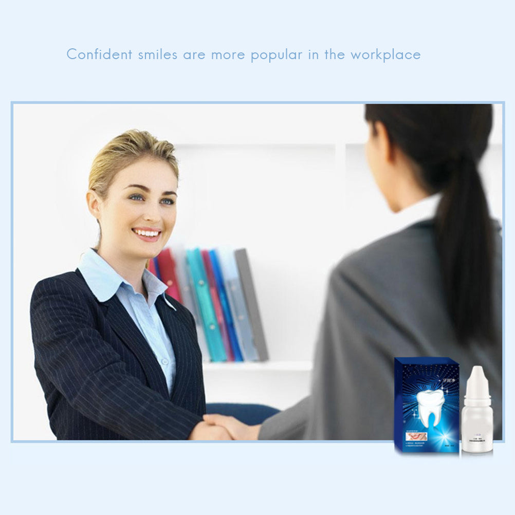 10ml Teeth Whitening Serum Powder Oral Hygiene Cleaning Serum Removal Tooth Bleaching Dental Tools