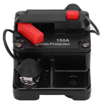 Circuit Breaker Auto Reset Fuse Holder Copper Waterproof Automatic Switch Red DC12‑42V150A