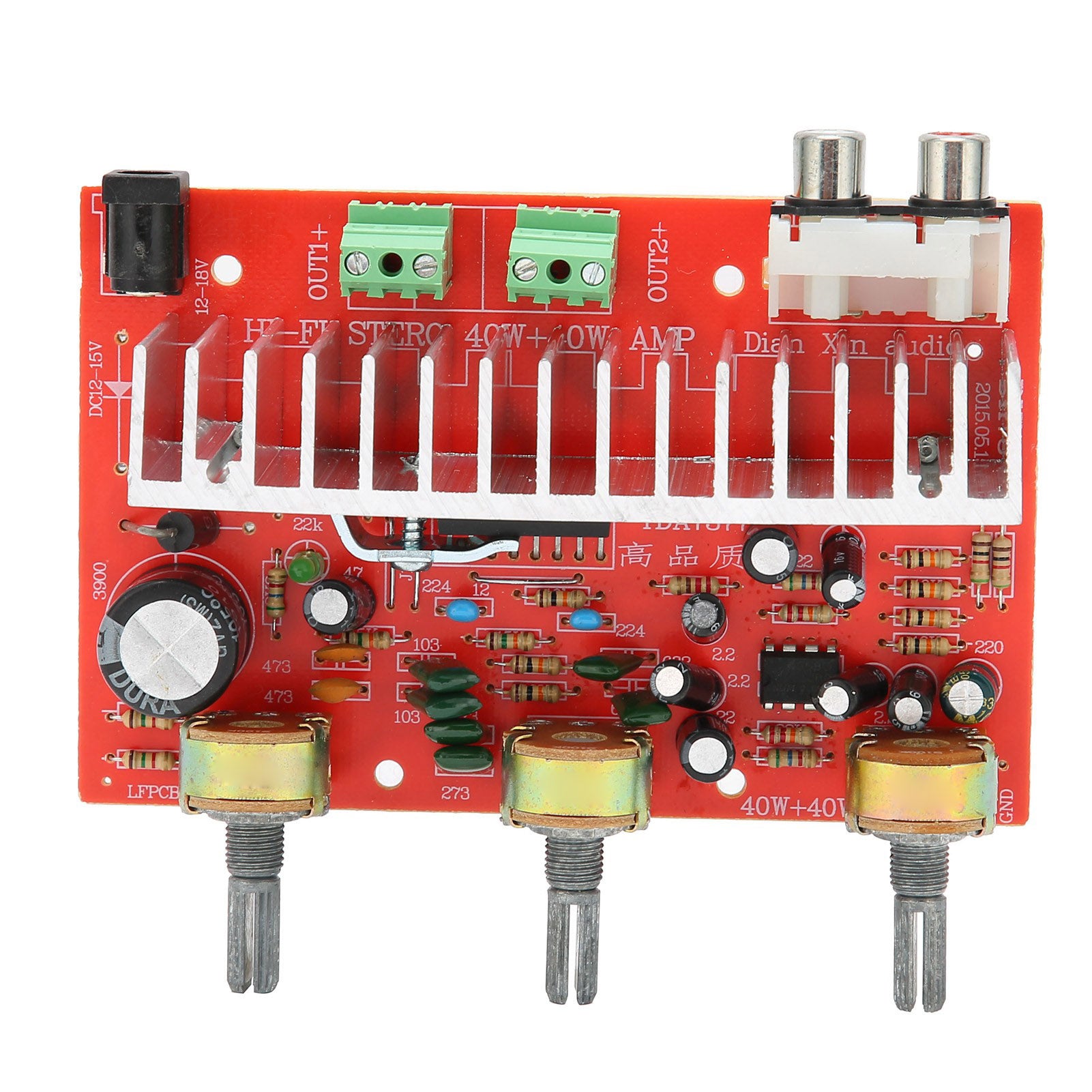 Amplifier Board Audio Power Amplify Amp Module DC 12V 2A Accessory Replacement TDA7377
