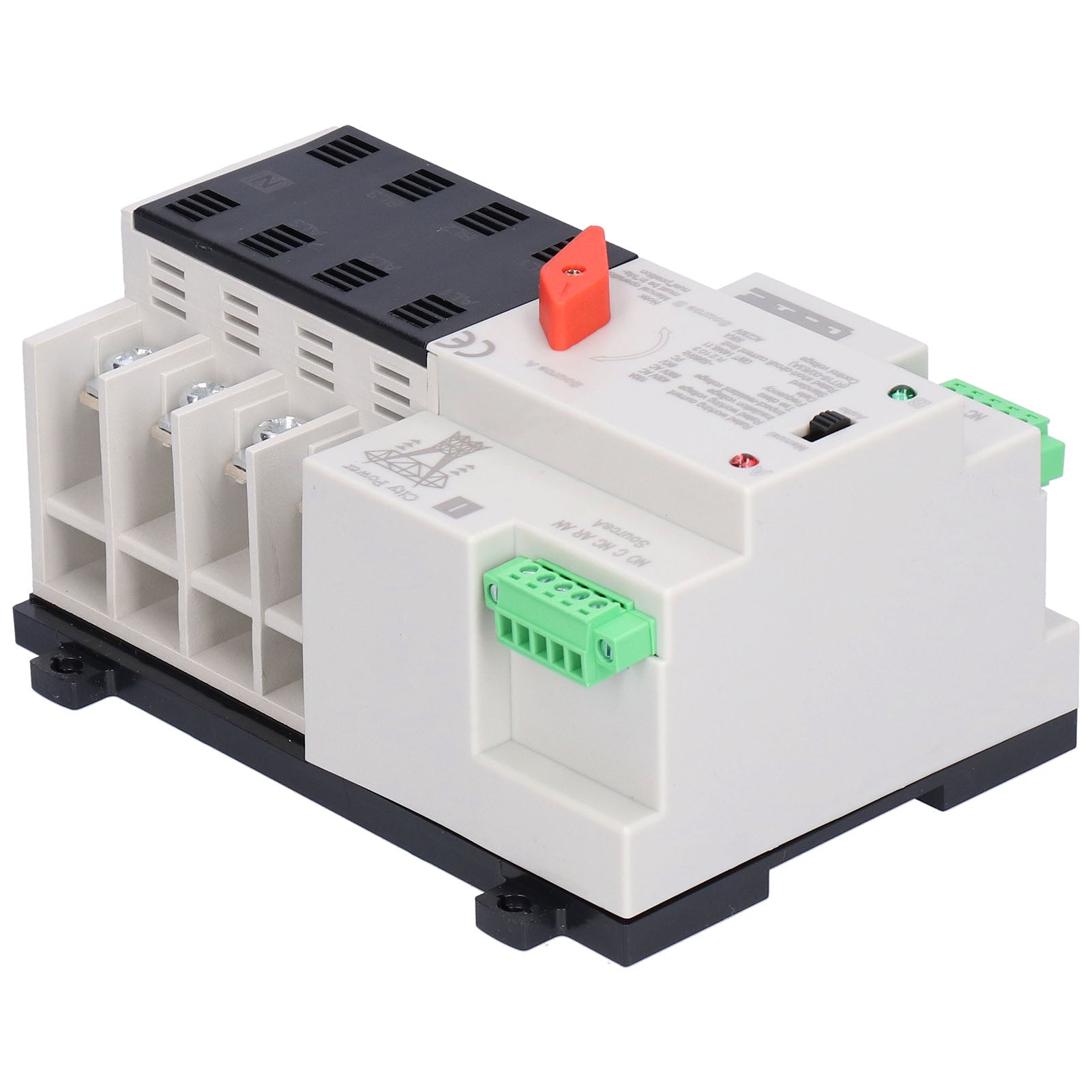 Automatic Transfer Switch 2‑Power Uninterruptible 4P 100A PC Isolation Type ATS 400V AC