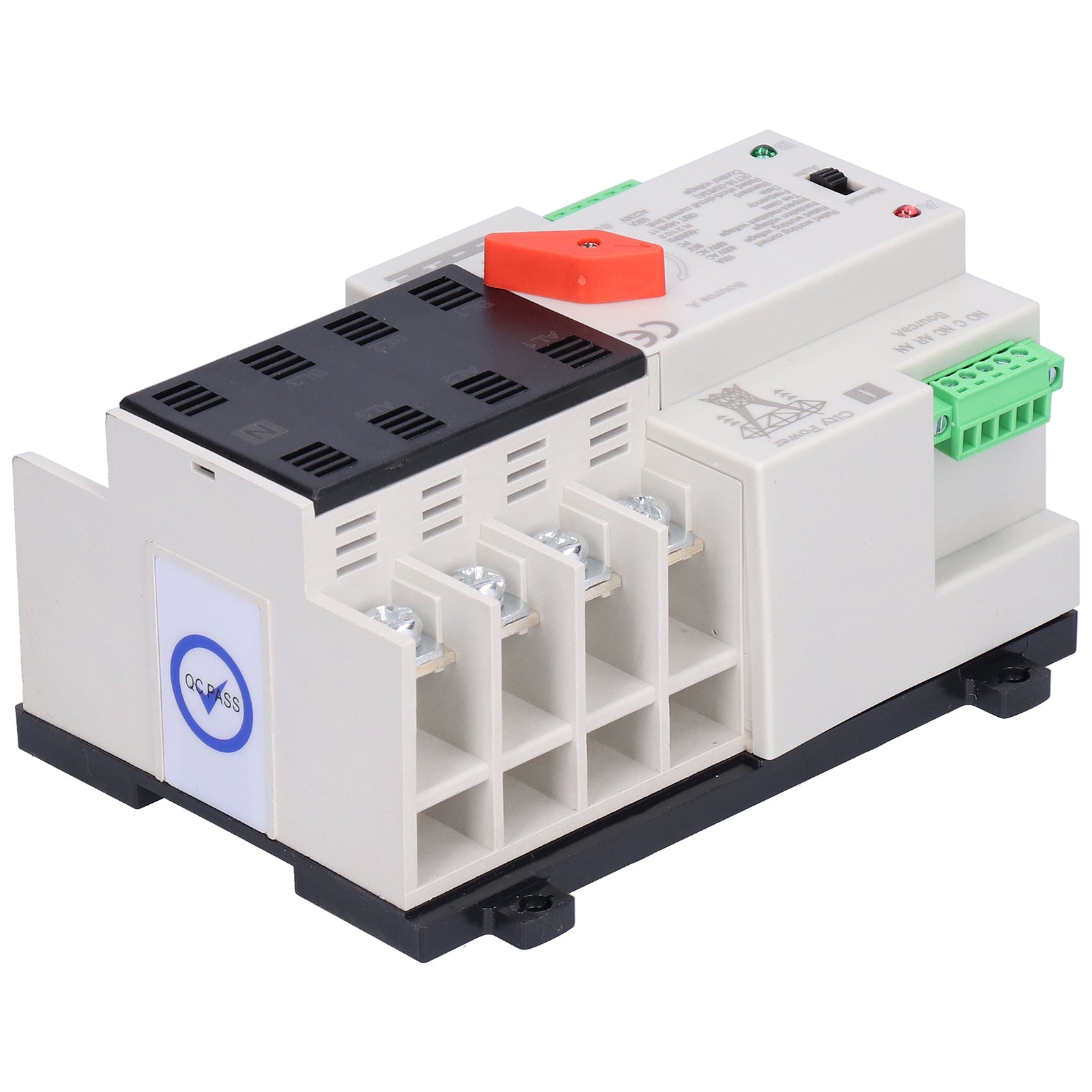 Automatic Transfer Switch 2‑Power Uninterruptible 4P 100A PC Isolation Type ATS 400V AC