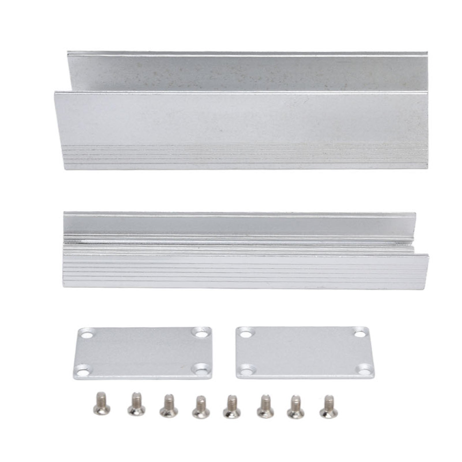 Aluminum Alloy Enclosure Power Amplifier Junction Box Electronic DIY Protective Cooling Case