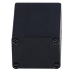 Aluminium Electric Box Waterproof Junction Enclosure Case Integrated for DIY Black