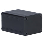 Aluminium Electric Box Waterproof Junction Enclosure Case Integrated for DIY Black