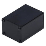 Aluminium Electric Box Waterproof Junction Enclosure Case Integrated for DIY Black