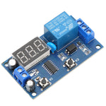 Trigger Delay Time Module Switch Control Relay Cycle Timer with Digital LED Display DC 5V