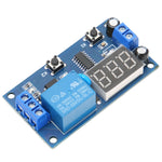 Trigger Delay Time Module Switch Control Relay Cycle Timer with Digital LED Display DC 5V
