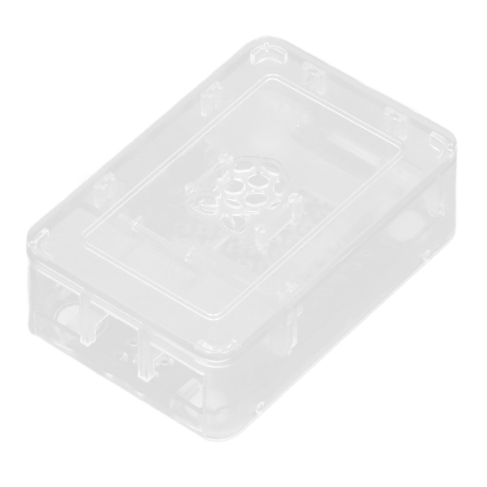 for Raspberry Pi 4 Case ABS Detachable Scratch Resistant Heat Dissipation Protective Shell Transparent