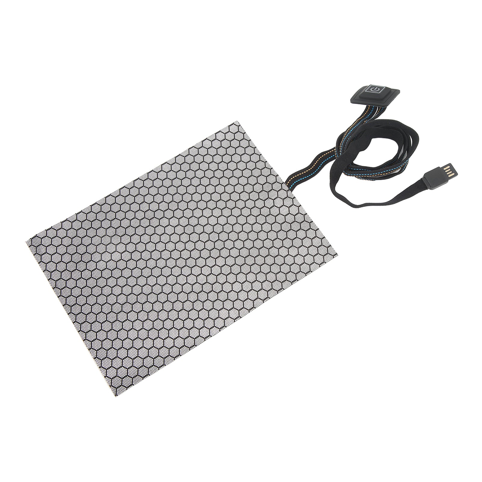 Flexible Clothing Heating Pad Fast Even Heating Safe Bend Resistant Far Infrared Heating Warmer Pad for Vest Jacket