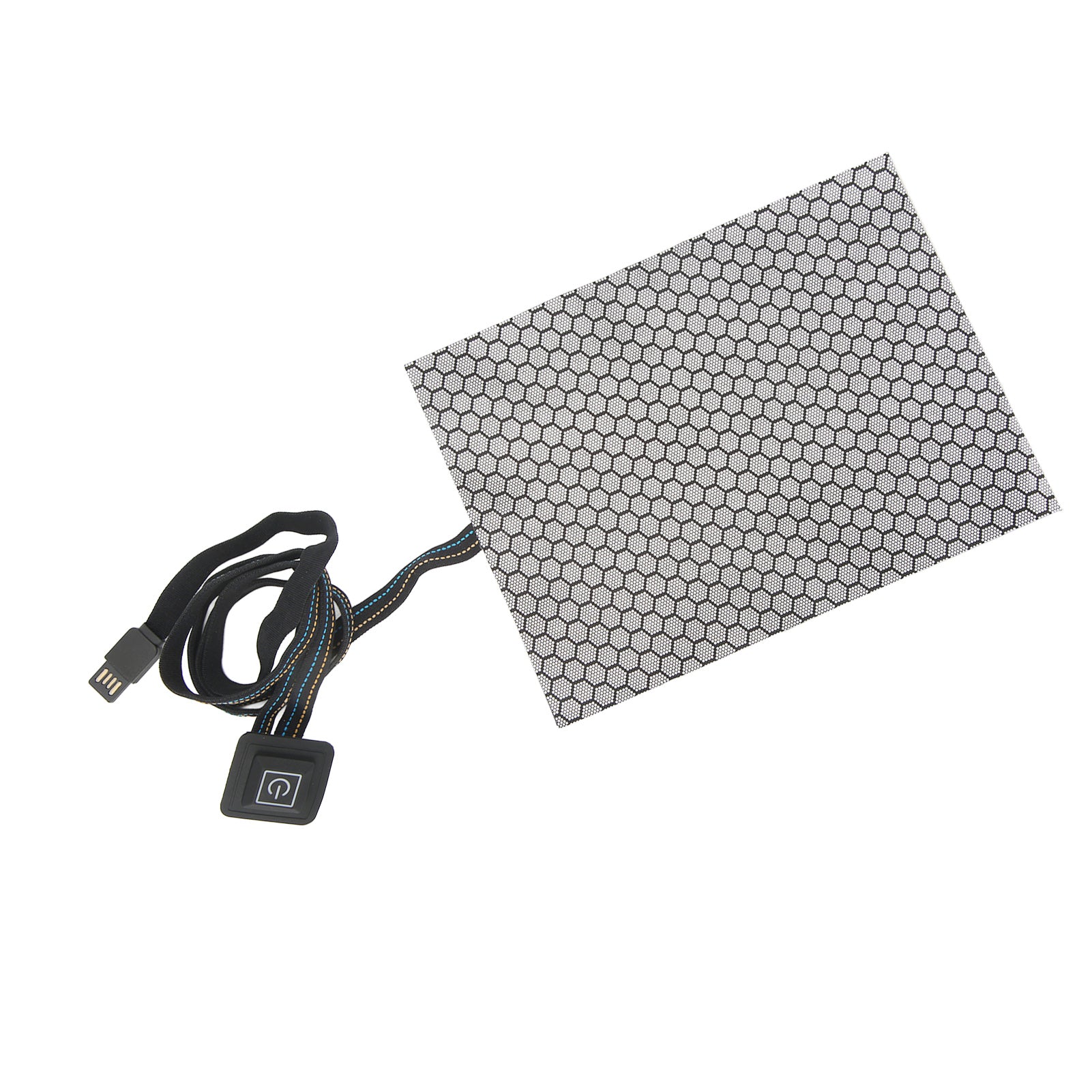 Flexible Clothing Heating Pad Fast Even Heating Safe Bend Resistant Far Infrared Heating Warmer Pad for Vest Jacket