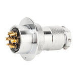 Aviation Plug Socket Compact Size Stable Performance Plugging Unplugging Resistance AC DC