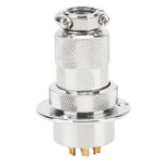 Aviation Plug Socket Compact Size Stable Performance Plugging Unplugging Resistance AC DC