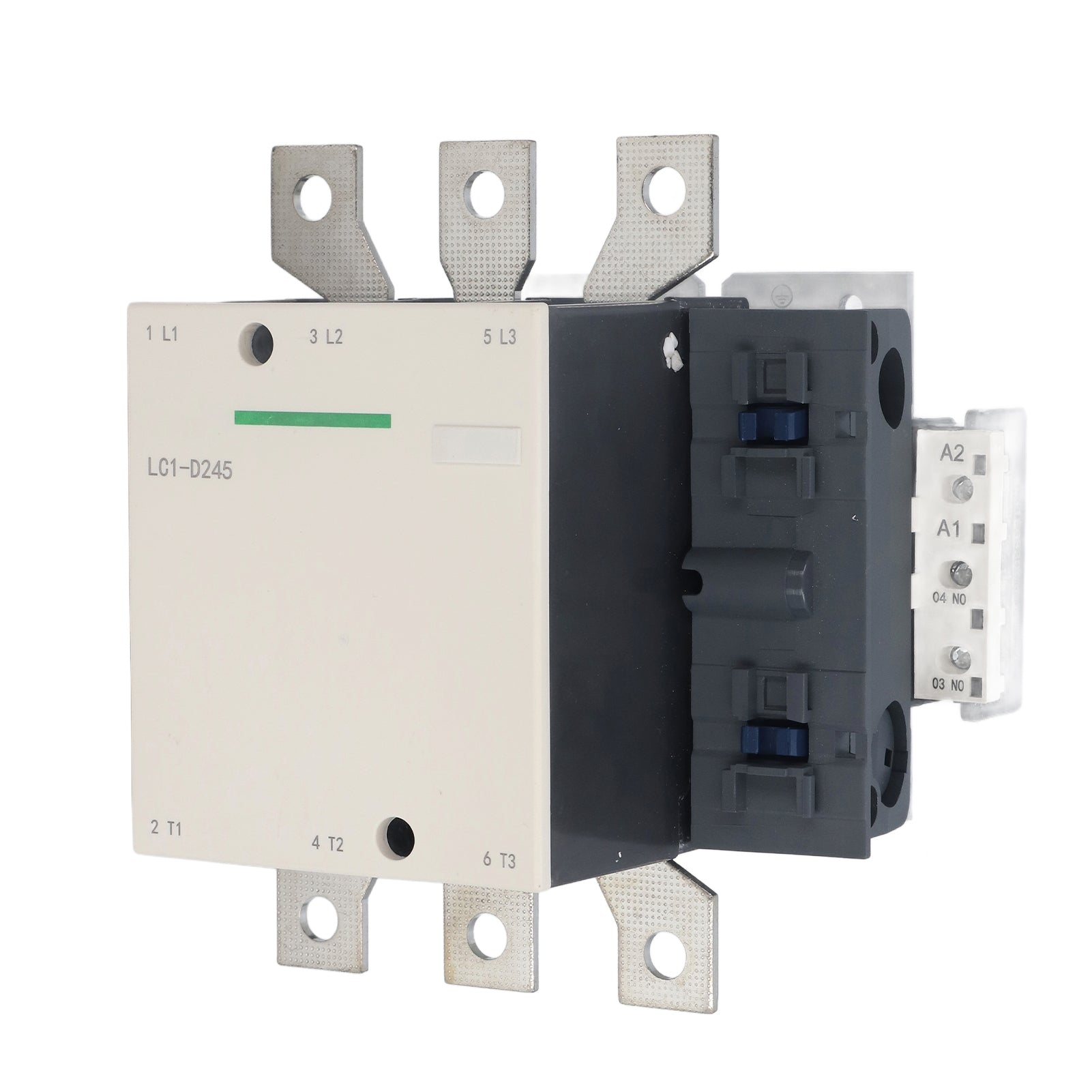 3 Pole Motor AC Contactor Copper Coil Silver Contact Strong Load Capacity 3P AC Contactor 245A 110V